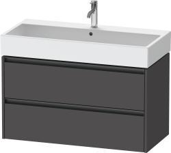 Duravit Ketho.2 Asma dolap ünitesi 984 mm Grafit Mat K25278049490000
