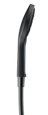 Duravit El duşu 3jet Click! MinusFlow 240 mm Siyah Mat