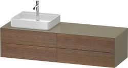 Duravit White Tulip Asma dolap ünitesi 1600 mm Amerikan Ceviz masif WT4867L77H20010