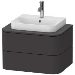 Duravit Happy D.2 Asma dolap ünitesi 650 mm Grafit Süper Mat HP496008080