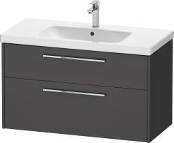 Duravit D-Code Asma dolap ünitesi 984 mm Grafit Mat DC4673010490000