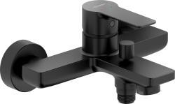 Duravit D-Code Sıvaüstü küvet bataryası 208 mm Siyah Mat