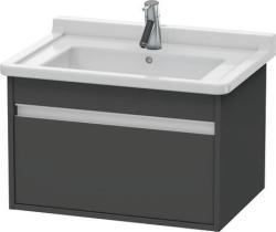 Duravit Ketho Asma dolap ünitesi Grafit Mat Grafit Mat Dekor KT666304949