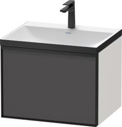 Duravit Vitrium c-bonded Asma dolap 600 mm Grafit Mat VT4285O4922001G