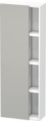 Duravit DuraStyle Boy dolabı Beton Gri Mat Dekor Kapı menteşesi: Sol, Ön yüzey: Beton gri Mat, Dekor, Gövde: Beyaz Mat, Dekor DS1238L0718