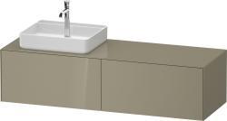 Duravit White Tulip Asma dolap ünitesi 1600 mm Taş Grisi Parlak WT4864LH2H20000