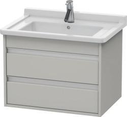 Duravit Ketho Asma dolap ünitesi Beton Gri Mat Dekor Beton gri Mat Dekor KT664300707
