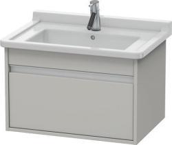 Duravit Ketho Asma dolap ünitesi Beton Gri Mat Dekor Beton gri Mat Dekor KT666300707