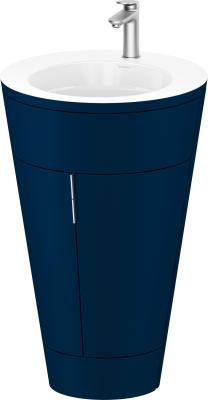 Duravit Starck 1 c-bonded yerden dolap 560 mm Gece Mavisi Saten Mat Lake S19513O70980010