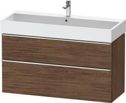 Duravit D-Neo Asma dolap ünitesi 1184 mm Koyu Ceviz Dekor DE4375010210000