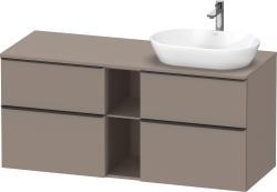 Duravit D-Neo Asma dolap ünitesi 1400 mm Bazalt Mat DE4970RBD430000