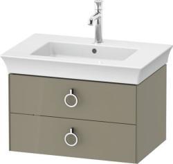Duravit White Tulip Asma dolap ünitesi 684 mm Taş Grisi Parlak WT43510H2H20010