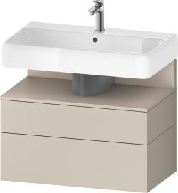 Duravit Studio F. A. Porsche Collection Asma dolap ünitesi 790 mm Taupe Süper Mat QA4394091830000