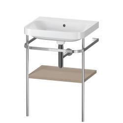 Duravit Happy D.2 c-shape Metal lavabo konsolu 575 mm Keten Dekor HP4835N7575
