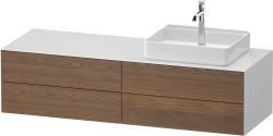 Duravit White Tulip Asma dolap ünitesi 1600 mm Amerikan Ceviz masif WT4867R77850000