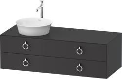 Duravit White Tulip Asma dolap ünitesi 1300 mm Grafit Saten Mat WT4992L58580010