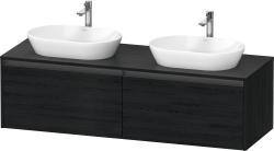 Duravit Ketho.2 Asma dolap ünitesi 1600 mm Siyah Meşe K24889B16160000