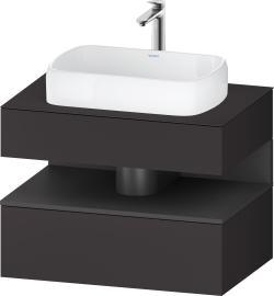 Duravit Studio F. A. Porsche Collection Asma dolap ünitesi 800 mm Grafit Süper Mat QA4730049800010