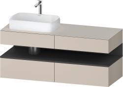Duravit Studio F. A. Porsche Collection Asma dolap ünitesi 1400 mm Taupe Dekoru QA4765049910010