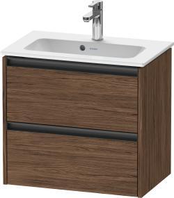 Duravit Ketho.2 Asma dolap ünitesi 610 mm Koyu Ceviz Dekor K25255021210000