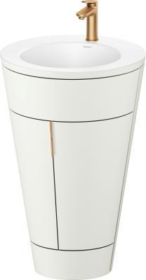 Duravit Starck 1 c-bonded yerden dolap 560 mm İskandinav Beyazı Saten Mat Lake S19512O04390010