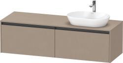 Duravit Ketho.2 Asma dolap ünitesi 1600 mm Keten Dekor K24889R75750000