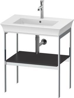 Duravit White Tulip Metal konsol 684 mm Grafit Saten Mat WT454005858