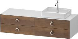 Duravit White Tulip Asma dolap ünitesi 1600 mm Amerikan Ceviz masif WT4995R77850000
