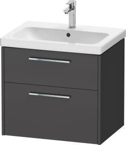 Duravit D-Code Asma dolap ünitesi 634 mm Grafit Mat DC4671010490000