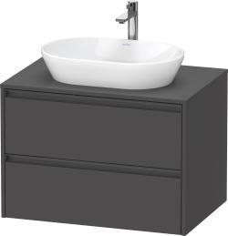 Duravit Ketho.2 Asma dolap ünitesi 800 mm Grafit Mat K24895049490000