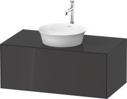 Duravit White Tulip Asma dolap ünitesi 1000 mm Grafit Parlak WT49760H1H1