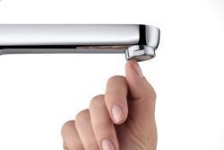 Duravit B.2 Yerden valf 110 mm Krom