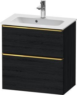 Duravit D-Neo Asma dolap ünitesi 610 mm Siyah Meşe DE4368034160000