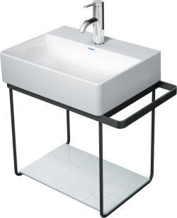 Duravit DuraSquare Metal konsol 516 mm Siyah Mat 0031104600