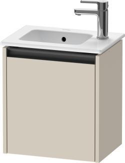 Duravit Ketho.2 Asma dolap ünitesi 410 mm Taupe Süper Mat K25060R83830000