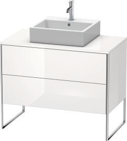 Duravit XSquare Yerden dolap ünitesi için tezgah 1000 mm Beyaz (parlak) XS492102222