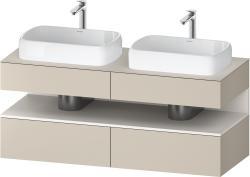 Duravit Studio F. A. Porsche Collection Asma dolap ünitesi 1400 mm Taupe Süper Mat QA4767084830010