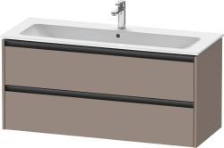 Duravit Ketho.2 Asma dolap ünitesi 1210 mm Bazalt Mat K25265043430000