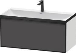 Duravit Vitrium c-bonded Asma dolap 1000 mm Grafit Mat VT4287O4918001G