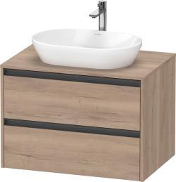 Duravit Ketho.2 Asma dolap ünitesi 800 mm Marbeled Oak K24895055550000