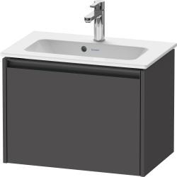 Duravit Ketho.2 Asma dolap ünitesi 610 mm Grafit Mat K25055049490000