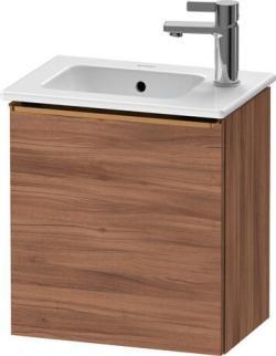 Duravit D-Neo Asma dolap ünitesi Doğal Ceviz ağacı Mat Dekor, Kulp Bronz DE4259L04790000