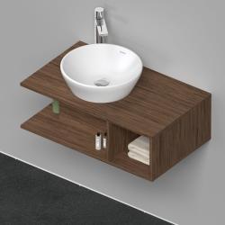 Duravit D-Neo Asma dolap ünitesi 800 mm Koyu Ceviz Dekor DE491802121 uygulama örneği