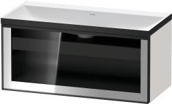 Duravit Vitrium c-bonded Asma dolap 1000 mm Parsol grey Glossy, Glass VT4297N2222001G