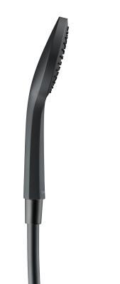 Duravit El duşu 1jet MinusFlow 245 mm Siyah Mat