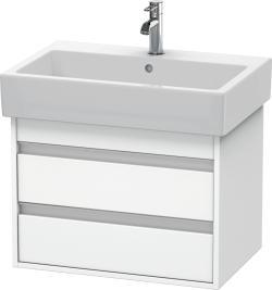 Duravit Ketho Asma dolap ünitesi 650 mm Beyaz Mat KT662401818
