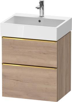 Duravit D-Neo Asma dolap ünitesi 584 mm Marbeled Oak DE4371034550000