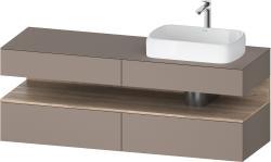 Duravit Studio F. A. Porsche Collection Asma dolap ünitesi 1600 mm Bazalt Mat QA4778055430000