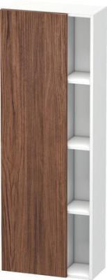 Duravit DuraStyle Boy dolabı Koyu Ceviz Dekor Kapı menteşesi: Sol, Ön yüzey: Ceviz ağacı koyu Mat, Dekor, Gövde: Beyaz Mat, Dekor DS1238L2118