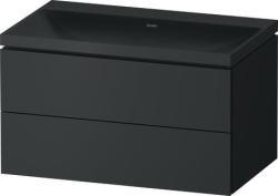 Duravit Vitrium c-shaped asma set 800 mm Koyu Gri Mat VT6951NHEHE0000